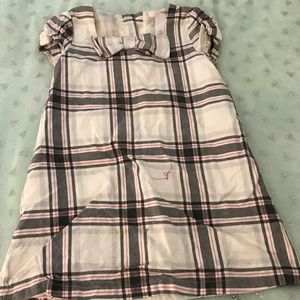 Cute Plaid Dress For Toddlers